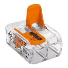 Wago 221-412 Bornier à vis Connecteur| 2 Câble Connexion