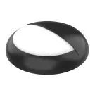 Noxion LED Bulkhead Pro V2 12/16/20W 2400lm - 830-840-865 CCT | 325mm - IP65 - Bewegings- en Lichtsensor + Ooglid Ring Zwart