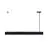 DFTP by Nordlux Beau 100 Pendelarmatuur Metaal Zwart 15W 1500lm - 827 Zeer Warm Wit | Dimbaar